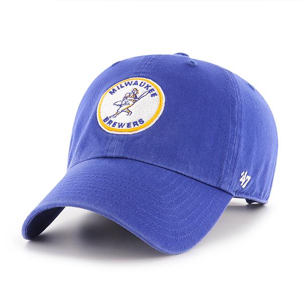 MILWAUKEE BREWERS COOPERSTOWN '47 CLEAN UP Blue