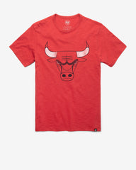 CHICAGO BULLS GRIT '47 SCRUM TEE RESCUE RED