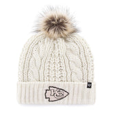 KANSAS CITY CHIEFS MEEKO '47 CUFF KNIT WOMENS WHITE