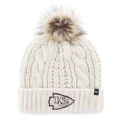KANSAS CITY CHIEFS MEEKO '47 CUFF KNIT WOMENS WHITE