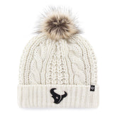 HOUSTON TEXANS MEEKO '47 CUFF KNIT WOMENS WHITE