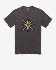 VEGAS GOLDEN KNIGHTS GRIT '47 SCRUM TEE CHARCOAL