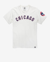 CHICAGO CUBS COOPERSTOWN '47 FRANKLIN FIELDHOUSE TEE SANDSTONE