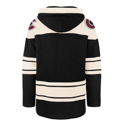 COLORADO AVALANCHE SUPERIOR '47 LACER HOOD JET BLACK
