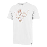 TEXAS LONGHORNS VINTAGE GRIT '47 SCRUM TEE WHITE WASH