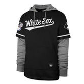 CHICAGO WHITE SOX TRIFECTA '47 SHORTSTOP PULLOVER HOOD JET BLACK