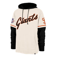 SAN FRANCISCO GIANTS COOPERSTOWN TRIFECTA '47 SHORTSTOP PULLOVER CREAM