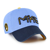 MILWAUKEE BREWERS CITY CONNECT '47 CLEAN UP PERIWINKLE