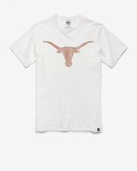 TEXAS LONGHORNS GRIT '47 SCRUM TEE WHITE WASH