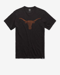 TEXAS LONGHORNS GRIT '47 SCRUM TEE JET BLACK