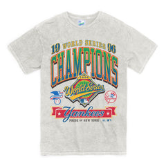 NEW YORK YANKEES 1996 WORLD SERIES ROCKER '47 VINTAGE TUBULAR TEE DUNE