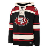 SAN FRANCISCO 49ERS SUPERIOR '47 LACER HOOD JET BLACK