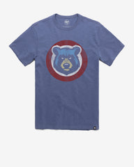 KNOXVILLE SMOKIES GRIT '47 SCRUM TEE BLEACHER BLUE