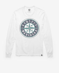 SEATTLE MARINERS PREMIER '47 FRANKLIN LONG SLEEVE TEE WHITE WASH