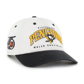 PITTSBURGH PENGUINS VINTAGE RETRO FREEZE '47 CLEAN UP MF MID FIT RAW WHITE