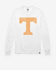 TENNESSEE VOLUNTEERS PREMIER '47 FRANKLIN LONG SLEEVE TEE WHITE WASH