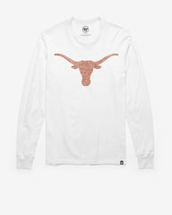 TEXAS LONGHORNS PREMIER '47 FRANKLIN LONG SLEEVE TEE WHITE WASH
