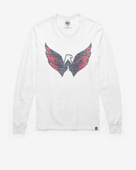 WASHINGTON CAPITALS PREMIER '47 FRANKLIN LONG SLEEVE TEE WHITE WASH