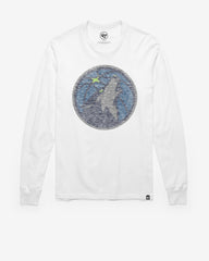 MINNESOTA TIMBERWOLVES PREMIER '47 FRANKLIN LONG SLEEVE TEE WHITE WASH