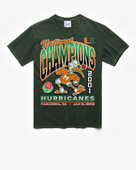 MIAMI HURRICANES LOCKER '47 VINTAGE TUBULAR TEE DT FOREST