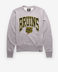 BOSTON BRUINS VINTAGE WALK TALL '47 HEADLINE CREW SLATE GREY