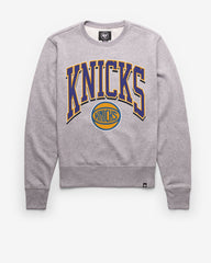 NEW YORK KNICKS WALK TALL '47 HEADLINE CREW SLATE GREY