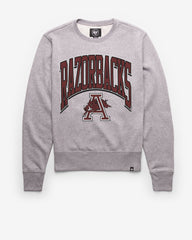 ARKANSAS RAZORBACKS VINTAGE WALK TALL '47 HEADLINE CREW SLATE GREY