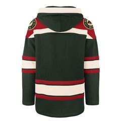 MINNESOTA WILD SUPERIOR '47 LACER HOOD DARK GREEN