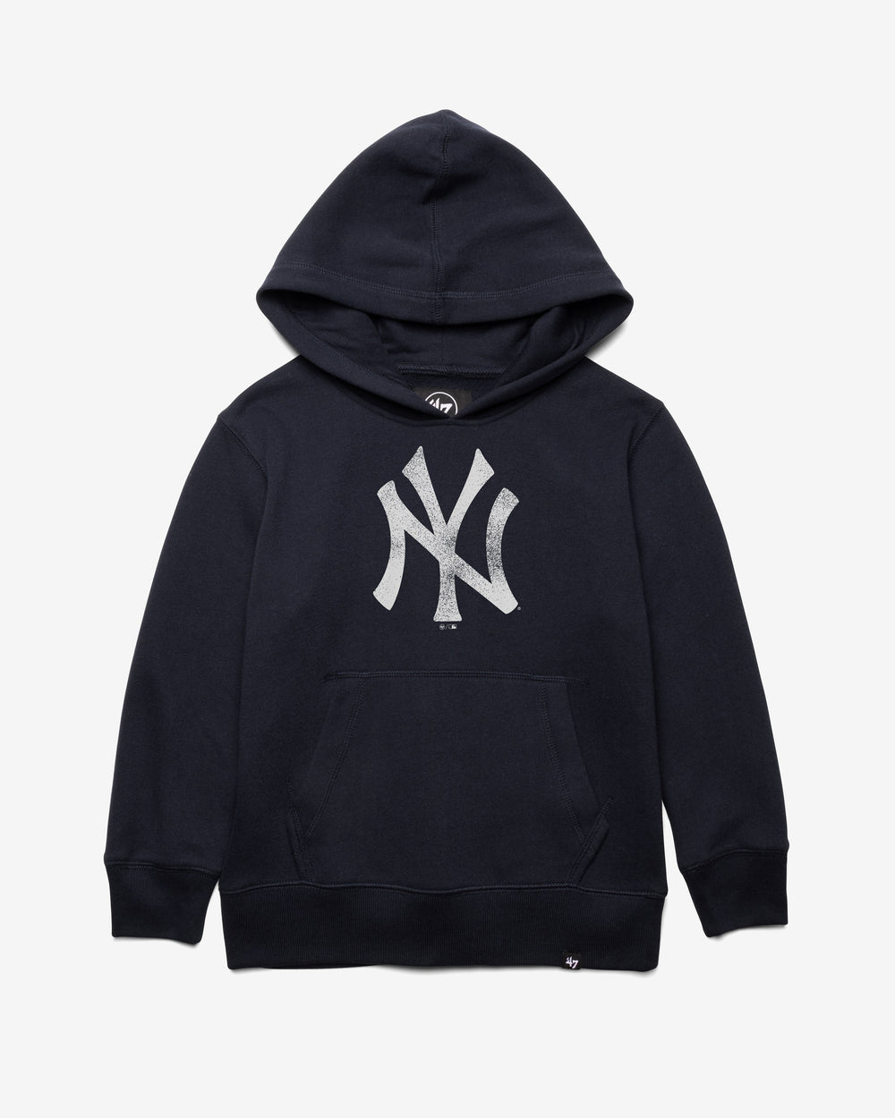 NEW YORK YANKEES DISTRESSED IMPRINT '47 HEADLINE HOOD KIDS FALL NAVY
