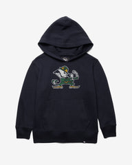 NOTRE DAME FIGHTING IRISH DISTRESSED IMPRINT '47 HEADLINE HOOD KIDS FALL NAVY