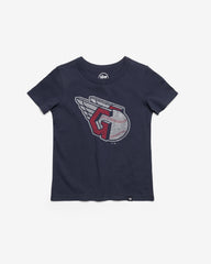 CLEVELAND GUARDIANS PREMIER '47 FRANKLIN TEE KIDS ATLAS BLUE