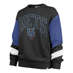 NEW YORK METS COOPERSTOWN DOUBLE HEADER NOVA '47 DORSET PARK CREW WOMENS FLINT BLACK