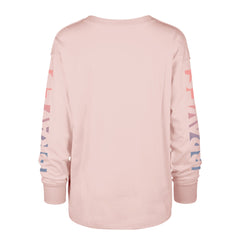 ATLANTA BRAVES CLOUD NINE '47 SOA LONG SLEEVE TEE WOMENS SEASHELL
