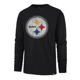 PITTSBURGH STEELERS PREMIER '47 FRANKLIN LONG SLEEVE FLINT BLACK