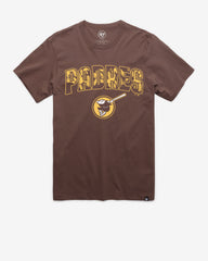 SAN DIEGO PADRES REGION '47 FRANKLIN TEE ESPRESSO