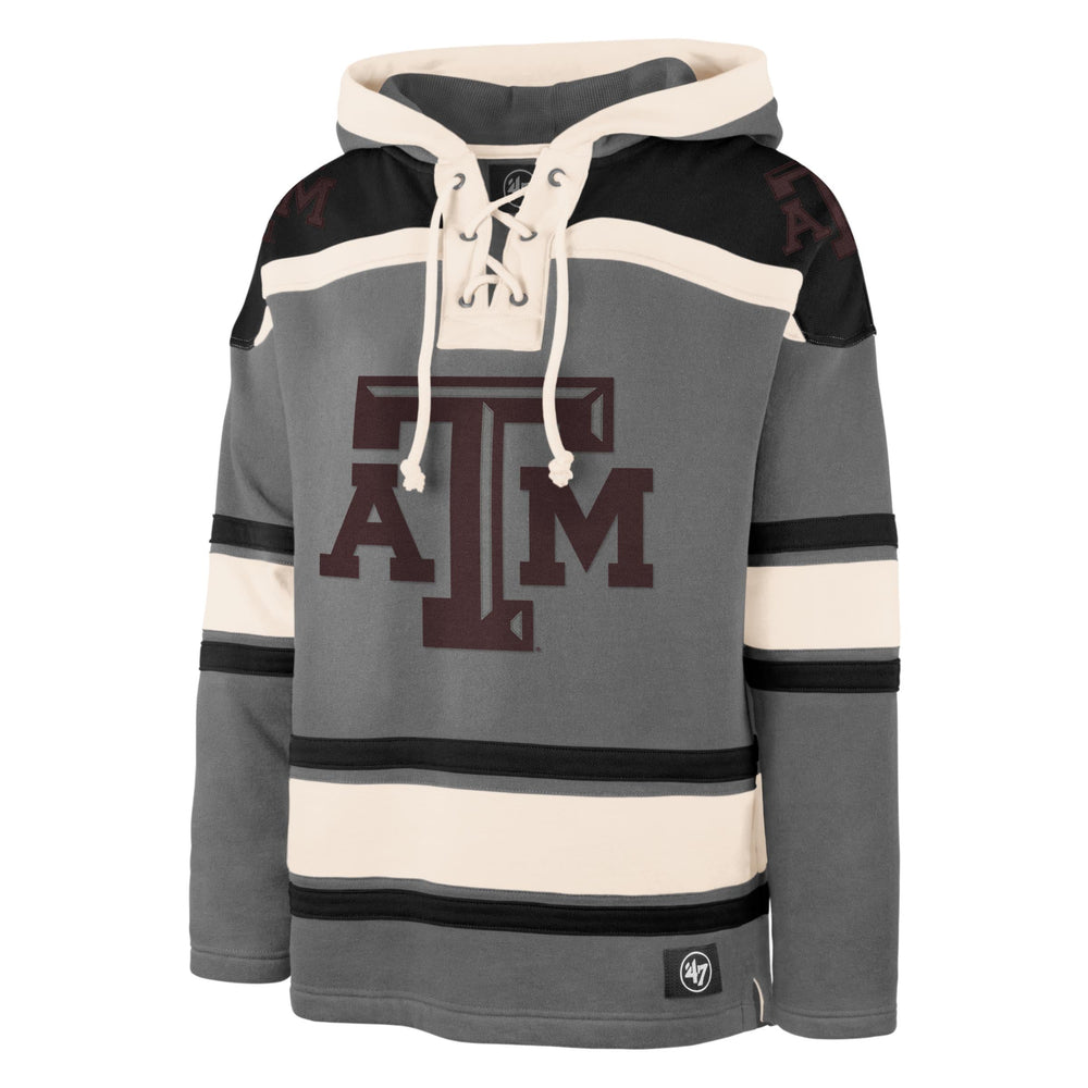 TEXAS A&M AGGIES SUPERIOR '47 LACER HOOD WOLF GREY