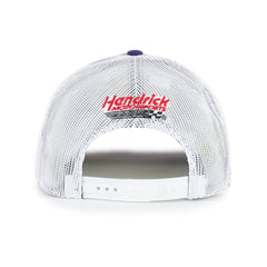 ALEX BOWMAN HENDRICK MOTORSPORTS TRIPLE HIT '47 TRUCKER PURPLE