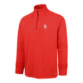 ST. LOUIS CARDINALS IMPRINT FORWARD '47 1/4 ZIP RED