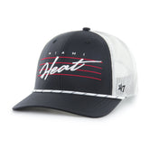 MIAMI HEAT DOWNBURST '47 TRUCKER BLACK