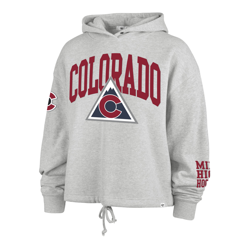 COLORADO AVALANCHE HIGH HOPES '47 VENICE HOOD WOMENS RELAY GREY