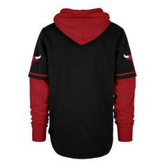 CHICAGO BULLS TRIFECTA '47 SHORTSTOP PULLOVER HOOD JET BLACK