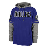 DALLAS MAVERICKS TRIFECTA '47 SHORTSTOP PULLOVER HOOD ROYAL