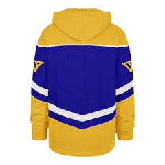 GOLDEN STATE WARRIORS TRI SATIN '47 LAYUP LACER HOOD ROYAL