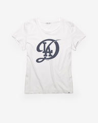 LOS ANGELES DODGERS CITY CONNECT PREMIER '47 FRANKIE TEE WHITE WASH