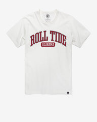 ALABAMA CRIMSON TIDE LOCAL ARCH '47 FRANKLIN TEE WHITE WASH