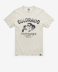 COLORADO BUFFALOES WIDE OPEN '47 FRANKLIN TEE DUNE