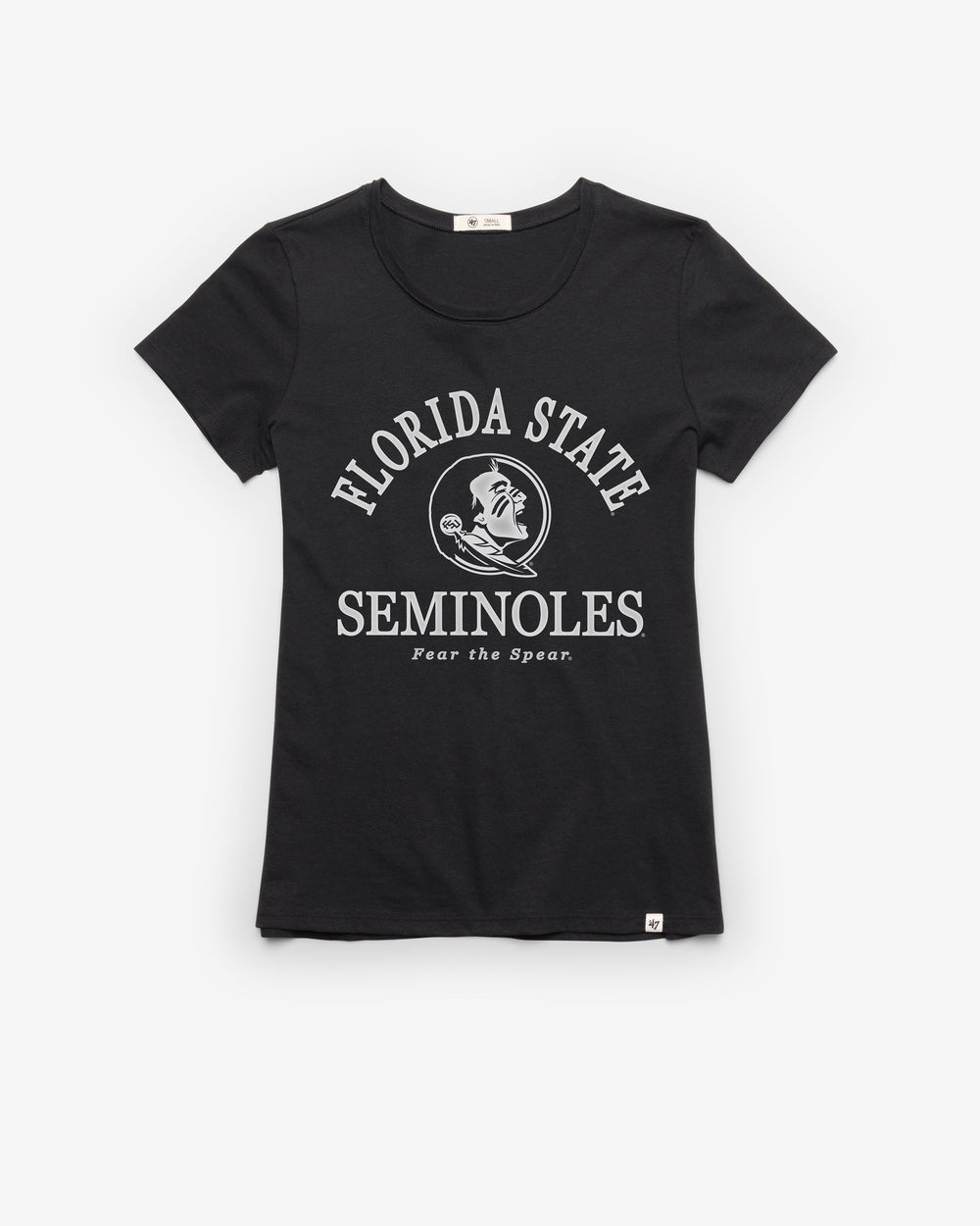 FLORIDA STATE SEMINOLES FRESH START '47 FRANKIE TEE WOMENS FLINT BLACK