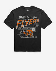 PHILADELPHIA FLYERS SIGMA '47 FOUNDATION TEE FLINT BLACK