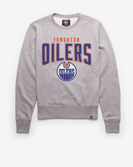 EDMONTON OILERS TEAM ELEMENTS ARCH '47 HEADLINE CREW SLATE GREY