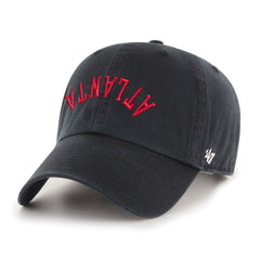 ATLANTA FALCONS UPSIDE DOWN '47 CLEAN UP BLACK